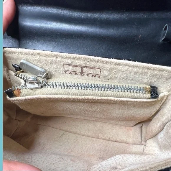Tardini genuine alligator purse